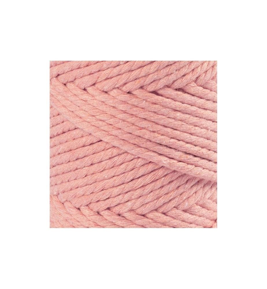 CREATIV COMPANY - Fil de coton Cordon Macramé Rose