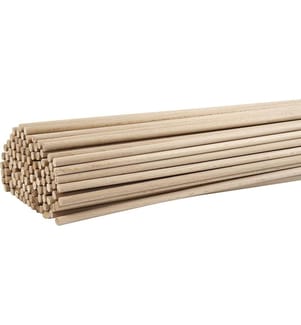 CREATIV COMPANY - Article en bois Tiges 60 cm, 10 Pièce/s