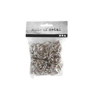 CREATIV COMPANY - Porte-clés 25 mm, 100 pièces
