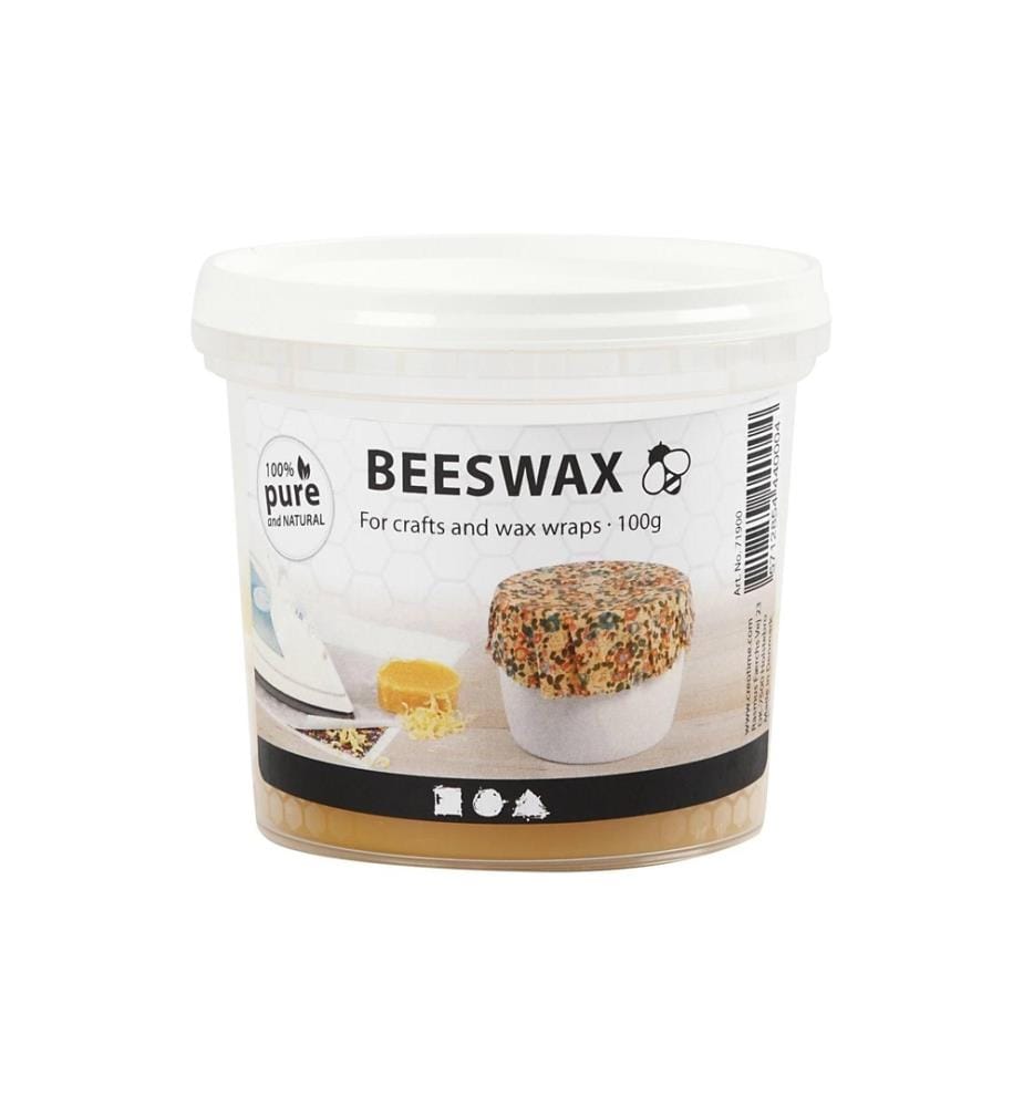 CREATIV COMPANY - Bienenwachs 100 g, Gelb