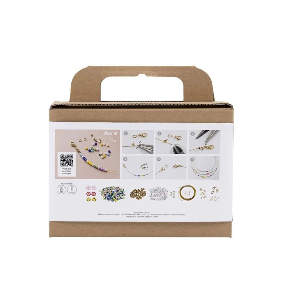 CREATIV COMPANY - Kits de bricolage pour bijoux Colliers Mini Creative Mix