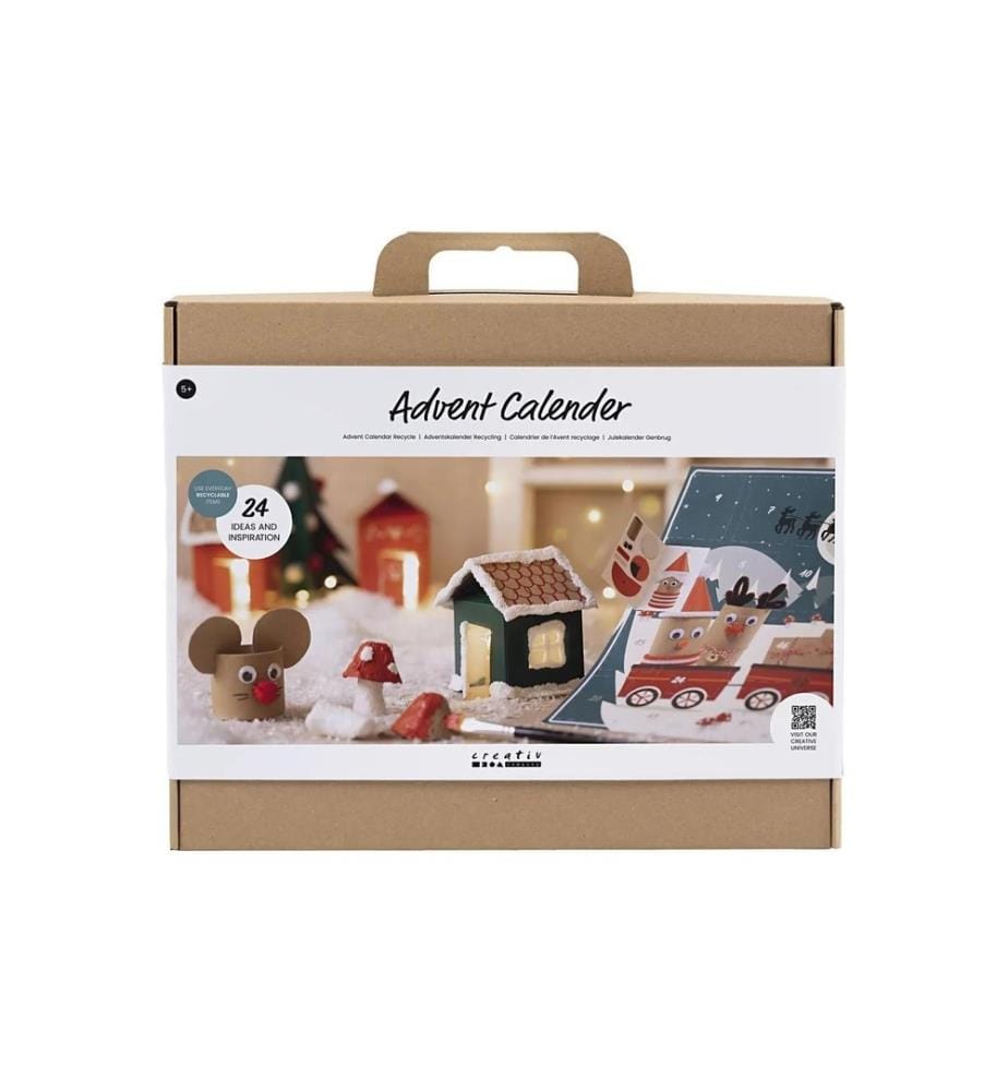 CREATIV COMPANY - Adventskalender Bastelprojekte Recycling