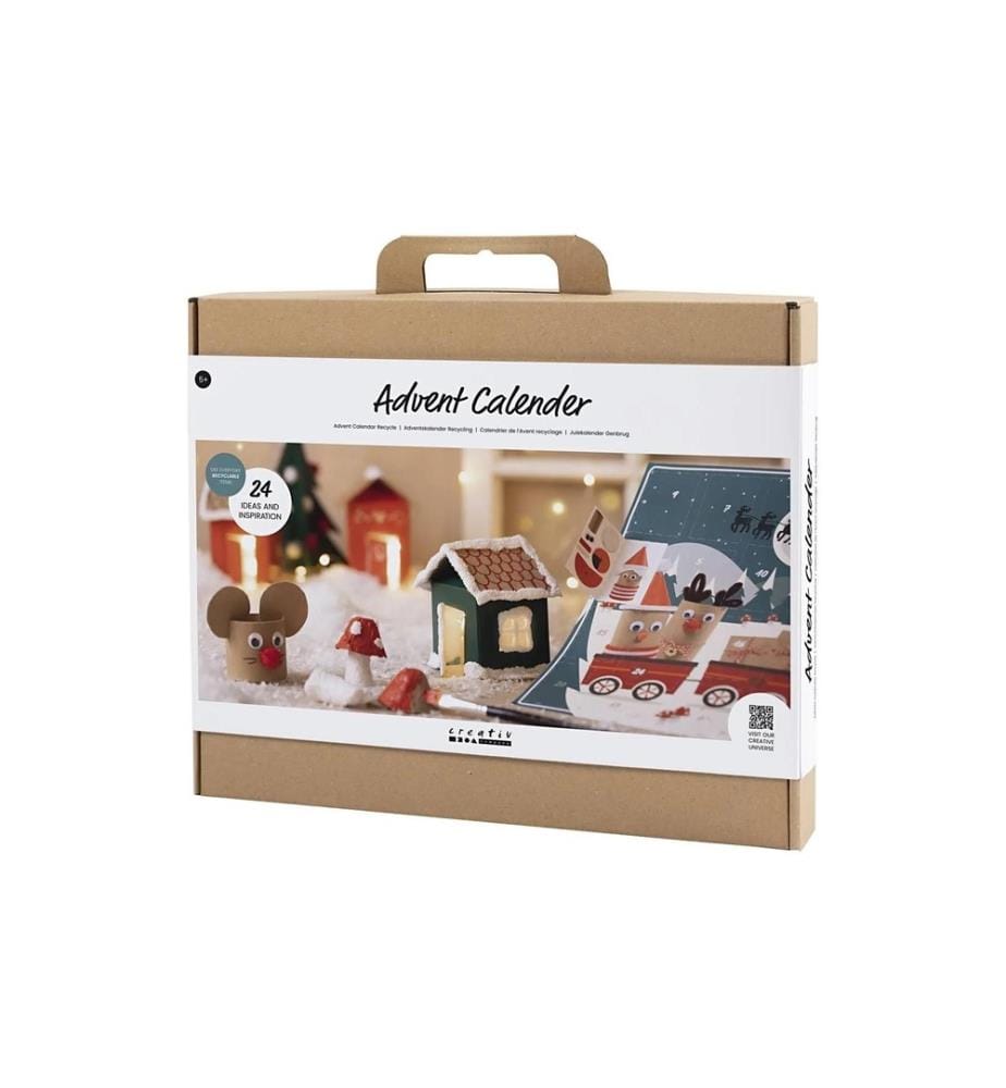 CREATIV COMPANY - Adventskalender Bastelprojekte Recycling