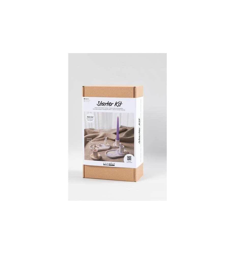 CREATIV COMPANY - Giessharz  Resin Kerzenhalter und Tabletts