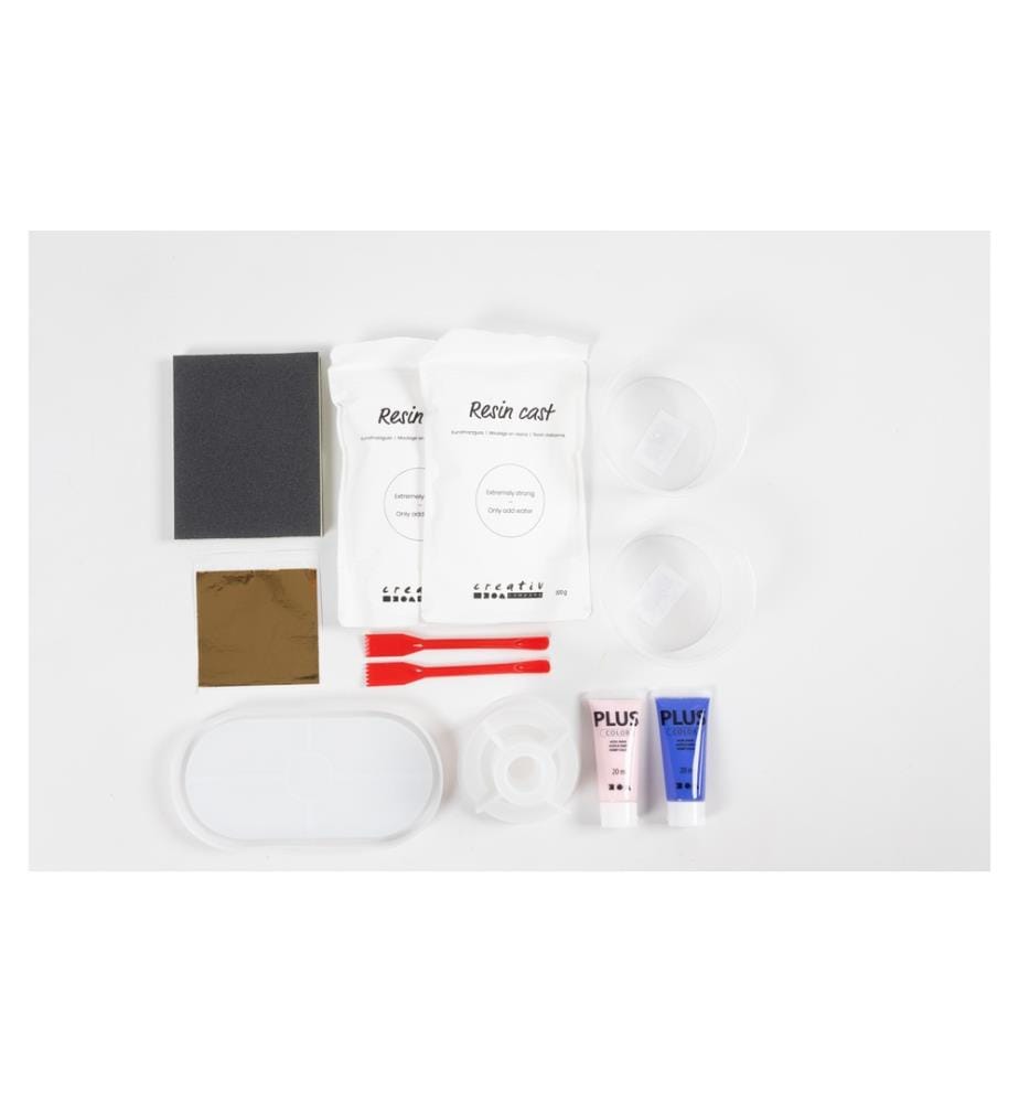 CREATIV COMPANY - Giessharz  Resin Kerzenhalter und Tabletts