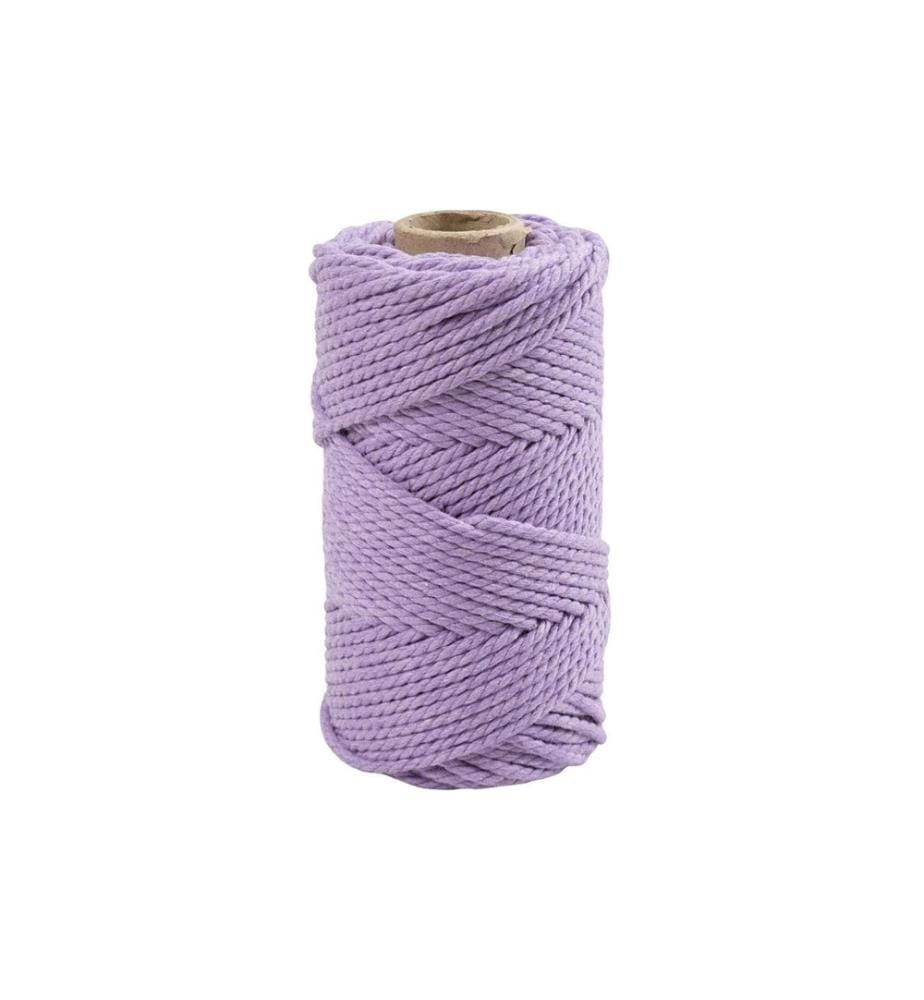 CREATIV COMPANY - Baumwollgarn Makramee Rope 330 g Flieder