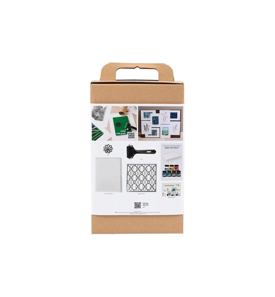 CREATIV COMPANY - Bastelset Linoldruck Gel Print