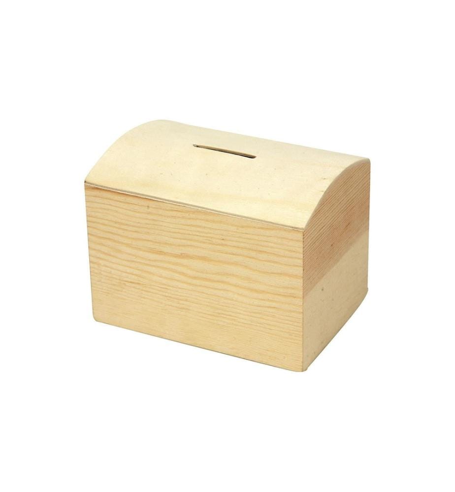 CREATIV COMPANY - Article en bois 10 cm Tirelire