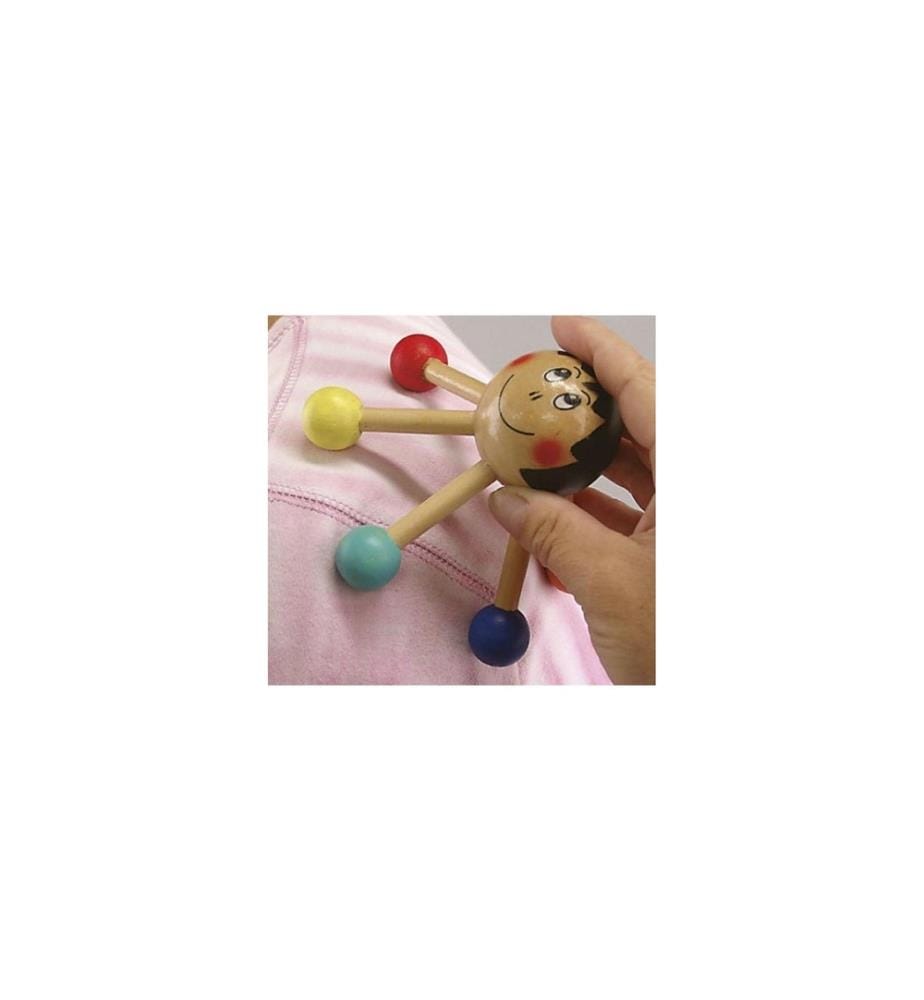 CREATIV COMPANY - Article en bois 13 cm Araignée de massage