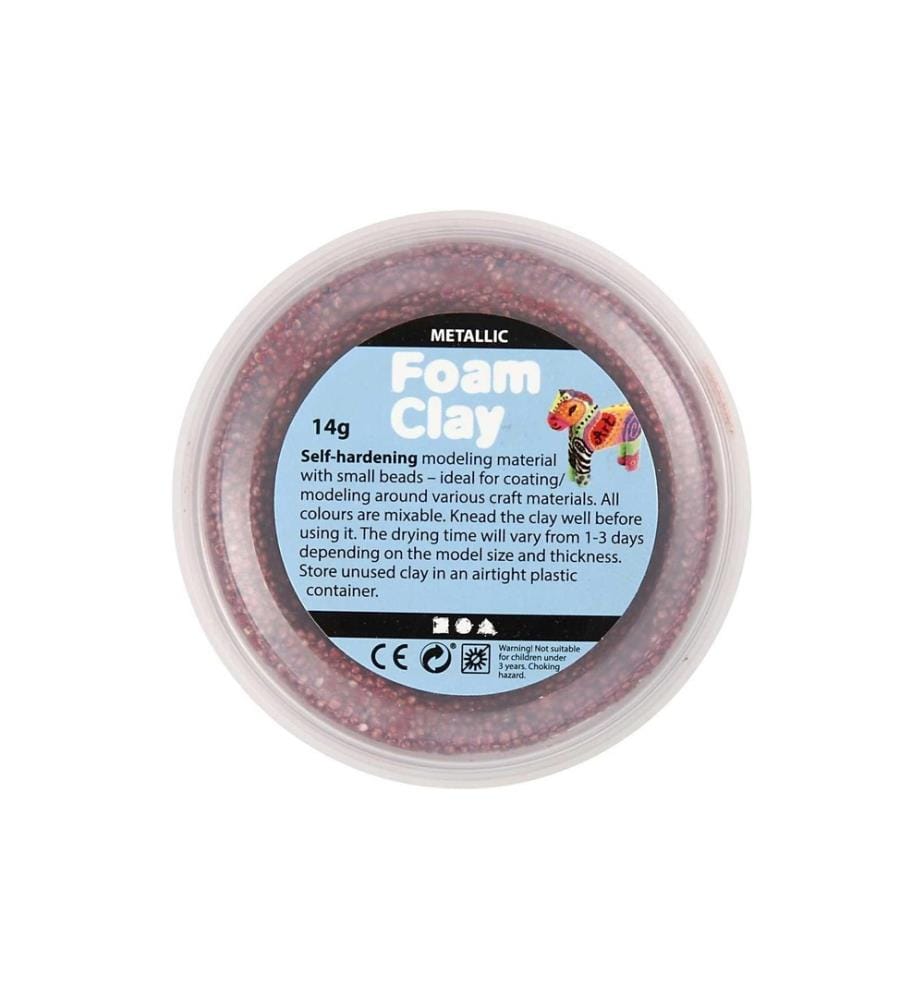 CREATIV COMPANY - Modellier-Set Foam Clay 6 x 14 g Mehrfarbig