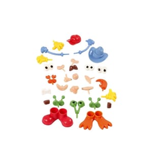 CREATIV COMPANY - Parties corporelles 0.8-6.8 cm en pâte à modeler
