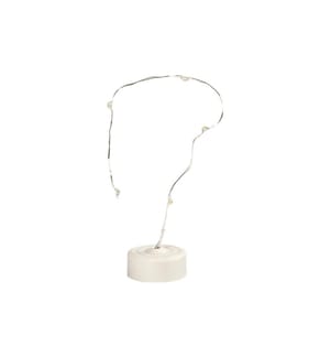 CREATIV COMPANY - Guirlande lumineuse Mini 27 cm, Blanc