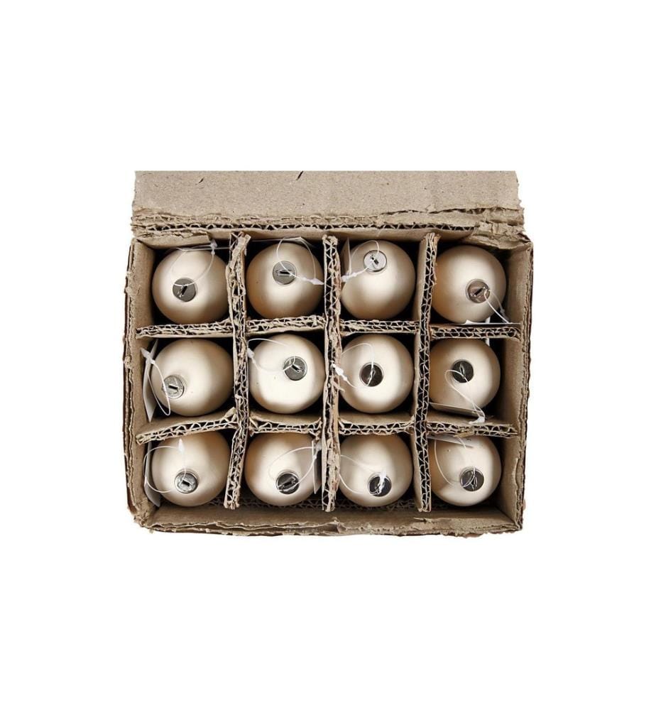 CREATIV COMPANY - Eier aus Terracotta, Weiss