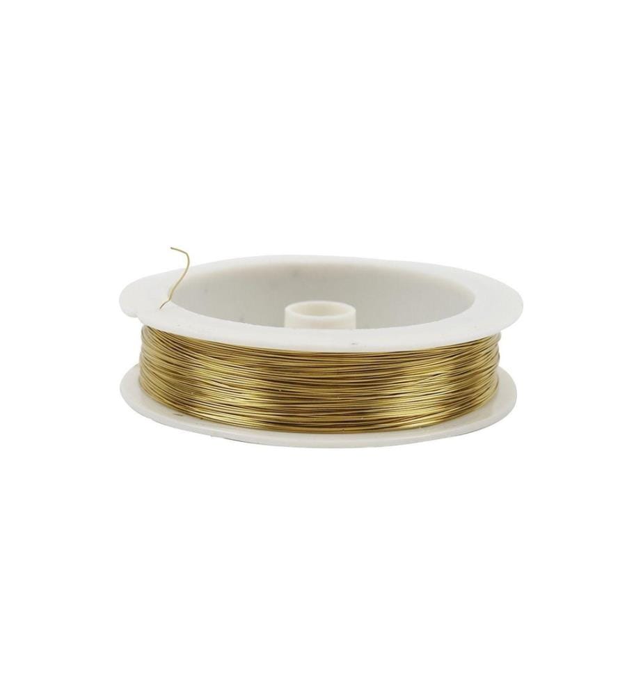 CREATIV COMPANY - Messingdraht 70 m Gold