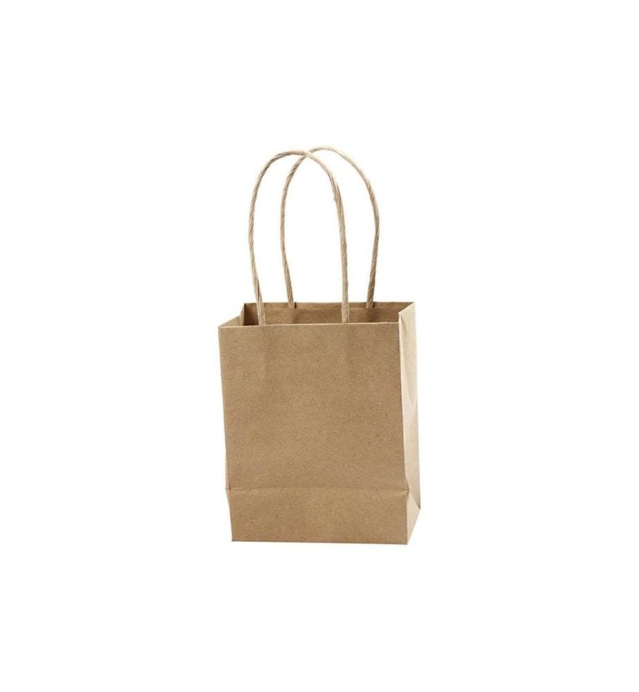 CREATIV COMPANY - Geschenktasche 10 Stück Braun