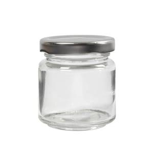 CREATIV COMPANY - Glas mit Deckel 100 ml 12 Stück