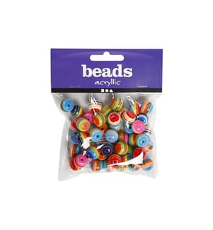 CREATIV COMPANY - Resinperlen 12 mm Multi Mix
