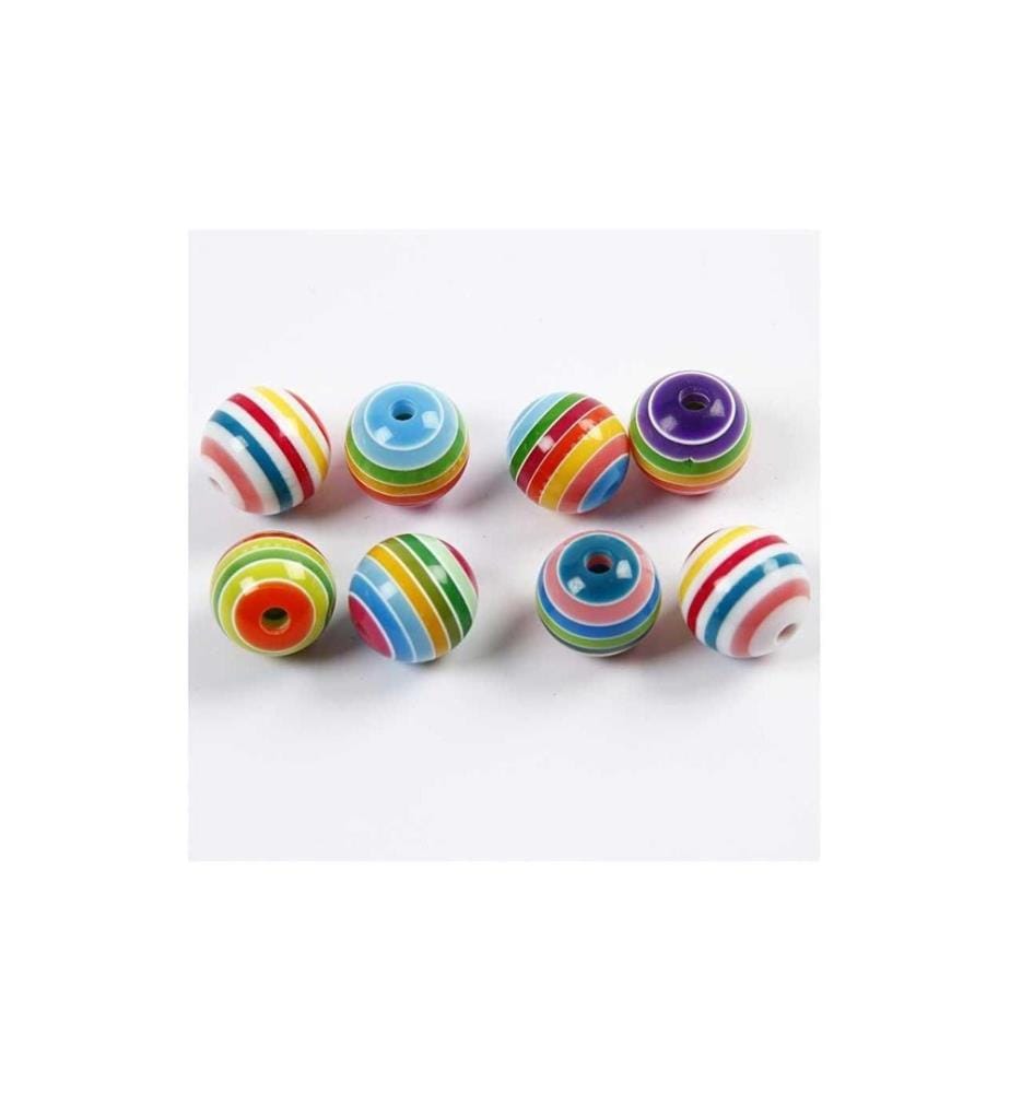 CREATIV COMPANY - Resinperlen 12 mm Multi Mix