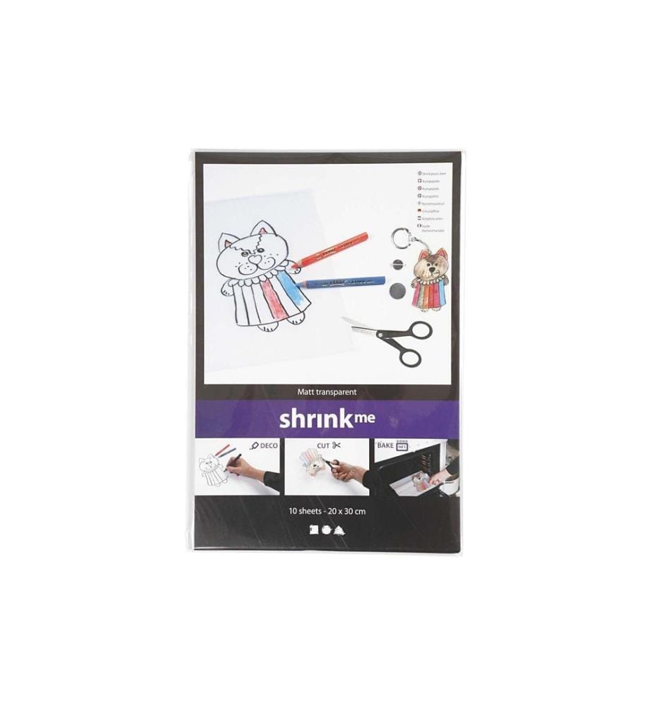 CREATIV COMPANY - Film rétractable 20 x 30 cm transparent mat