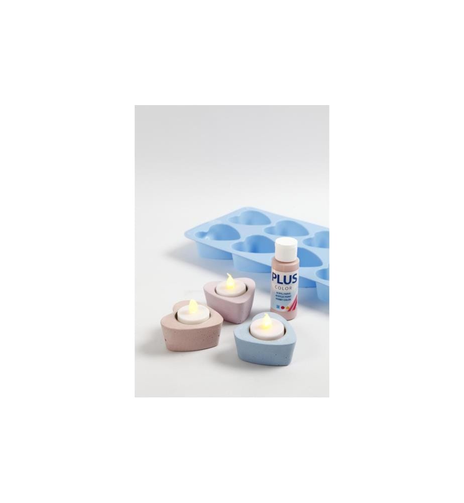 CREATIV COMPANY - Bougeoir Ø 44 mm pour bougies chauffe-plat, 12 pièces