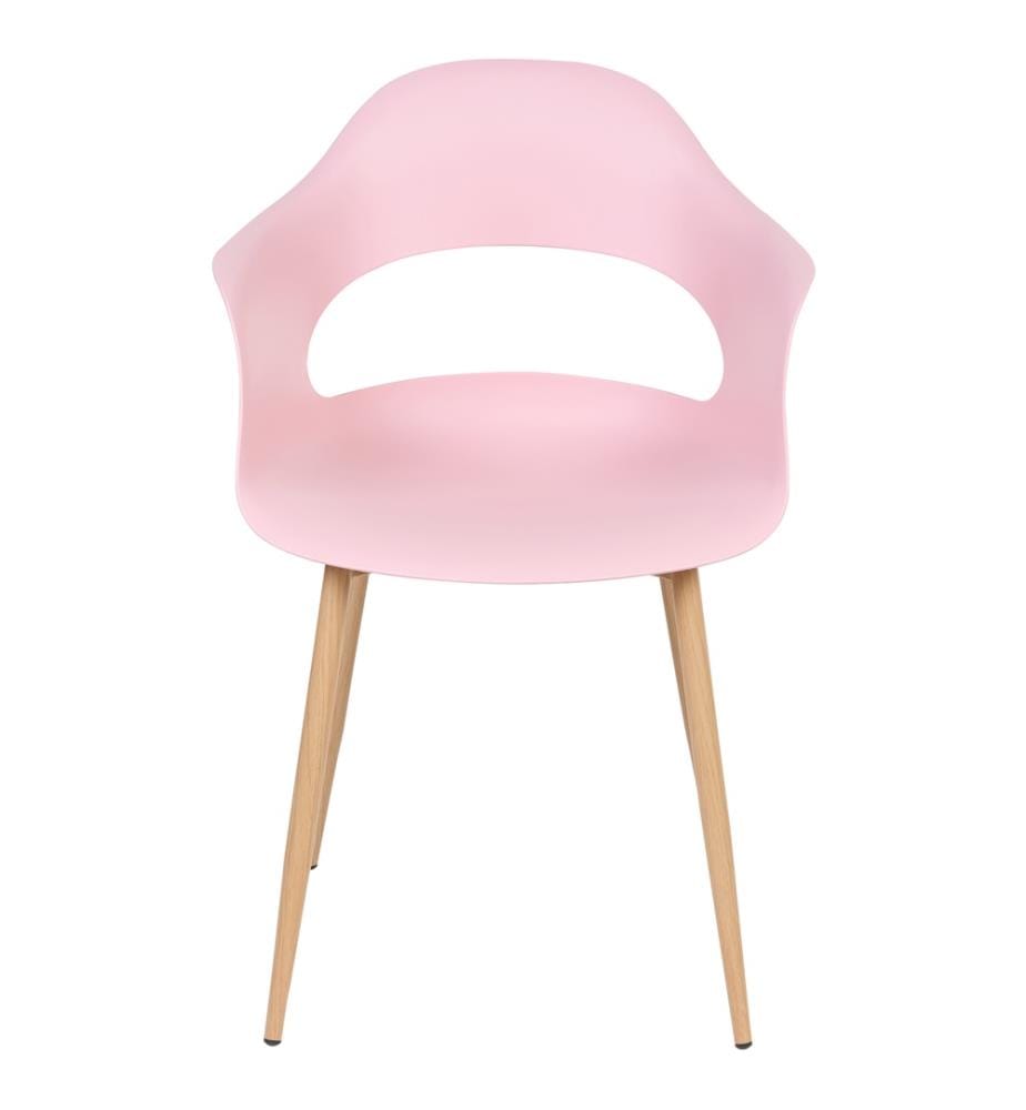 Lot de 2 chaises de salle à manger UTICA Rose