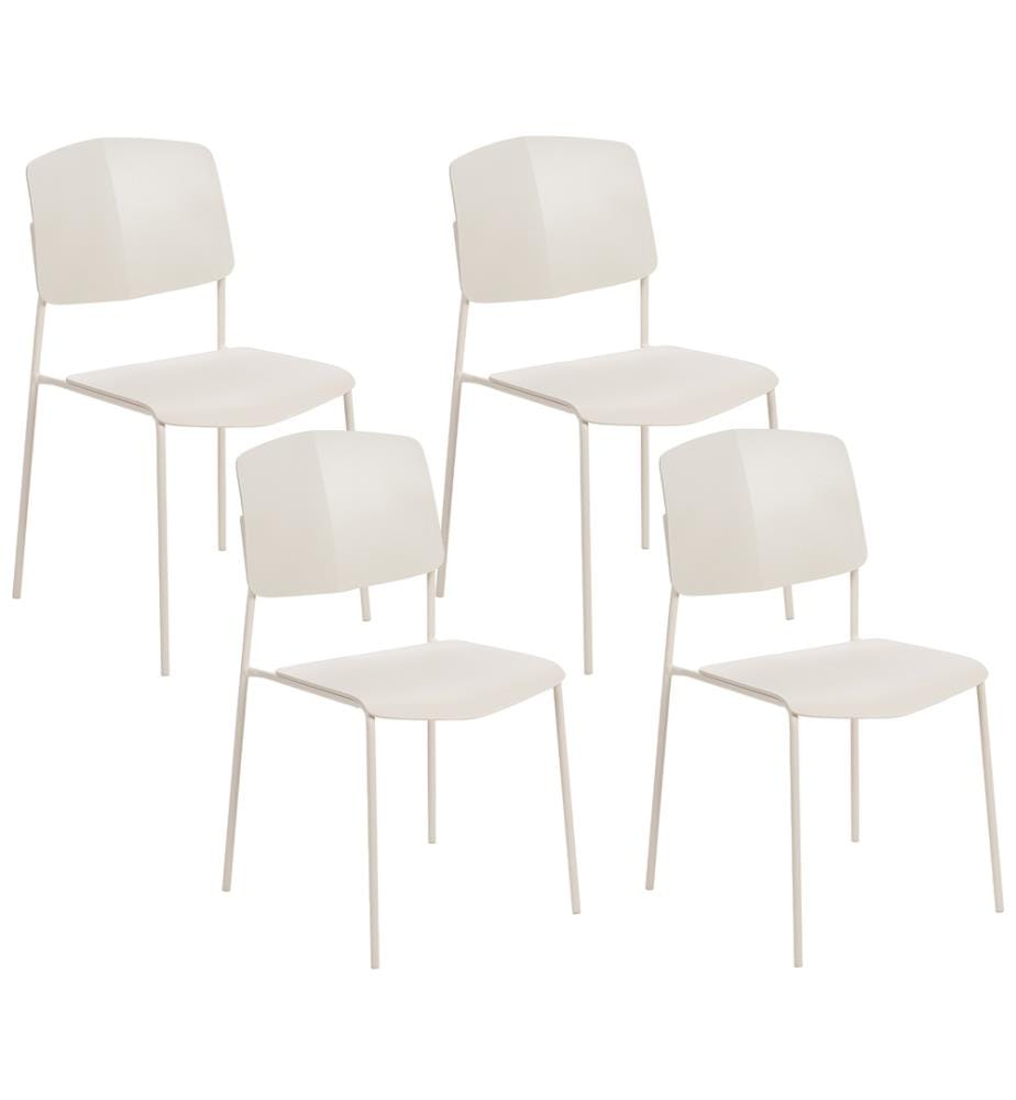 Esszimmerstuhl 4er Set ASTORIA Beige