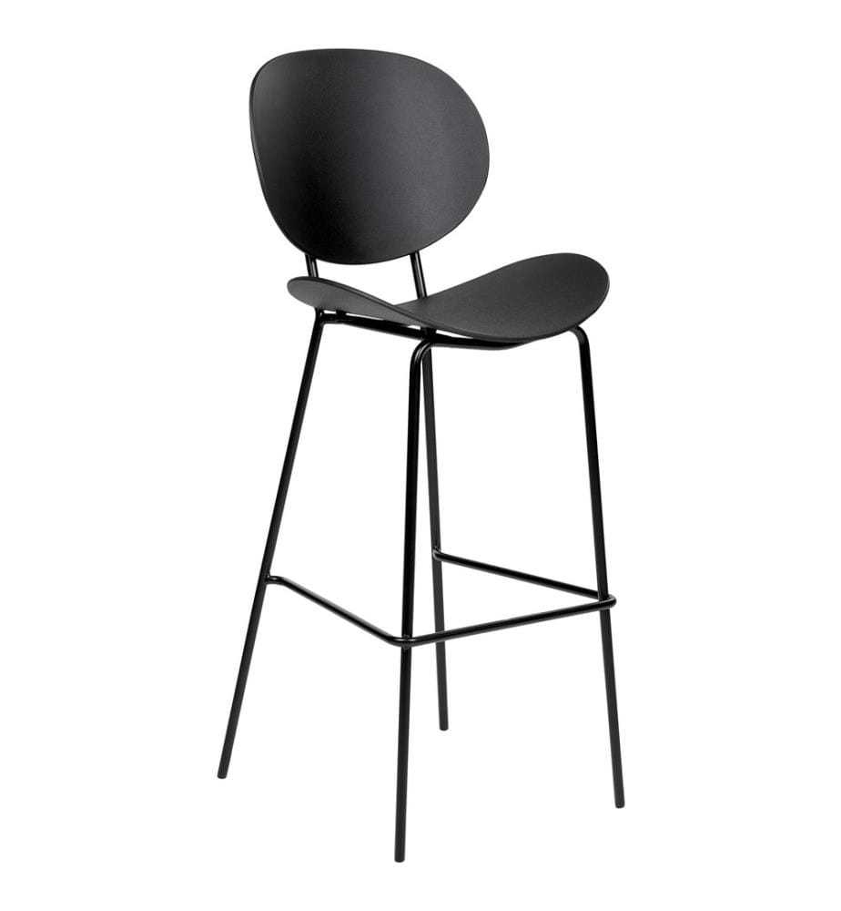 Set mit 2 Barstühlen SHONTO Schwarz