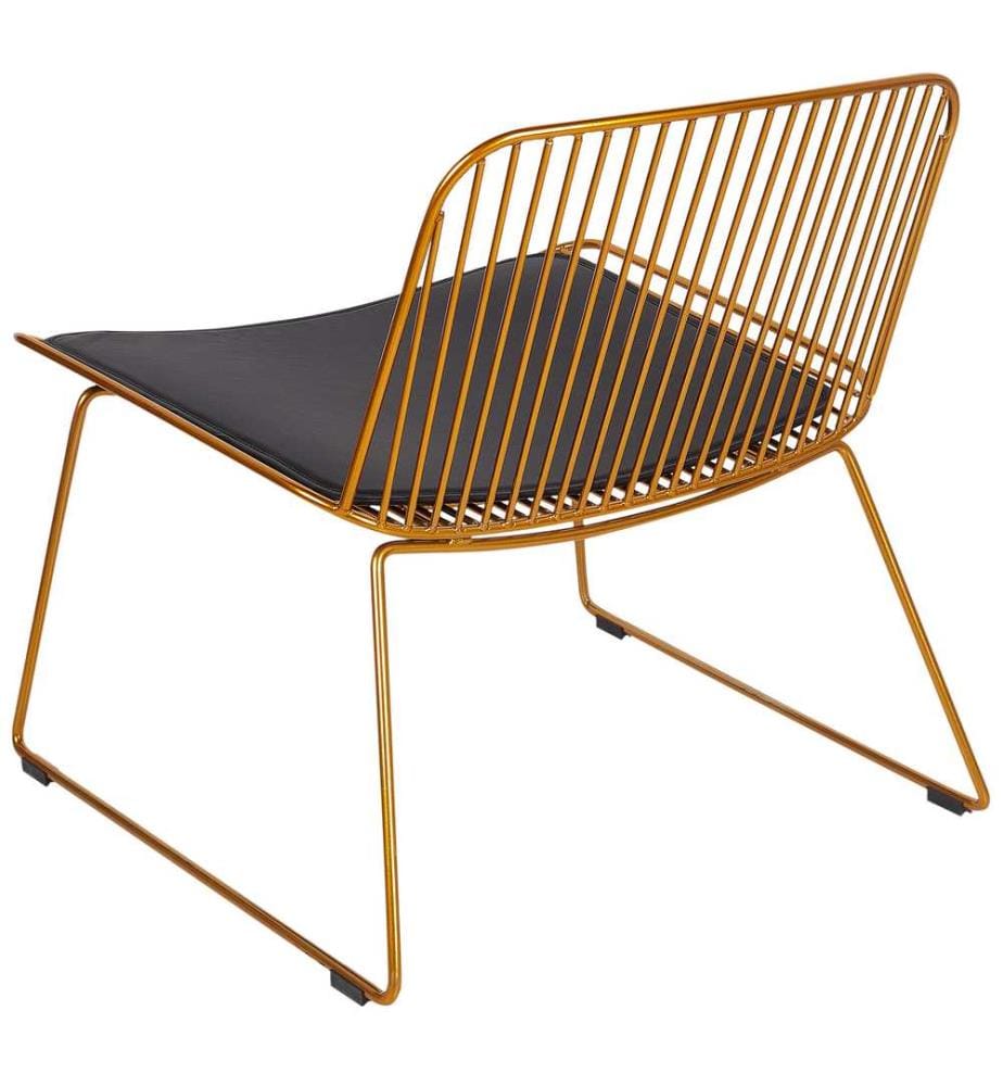 Esszimmerstuhl SNORUM Metall Gold