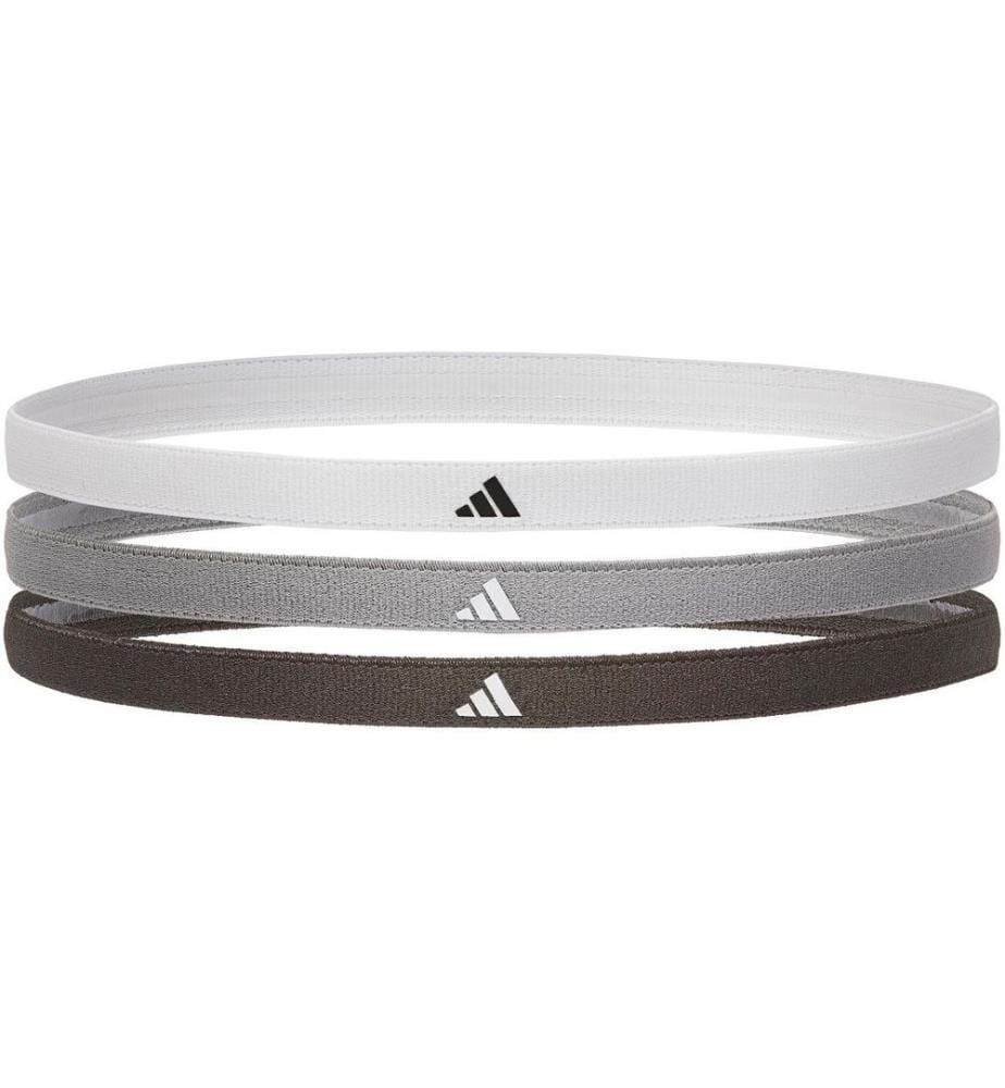 Adidas - Hairbands Grau/Schwarz/Weiss