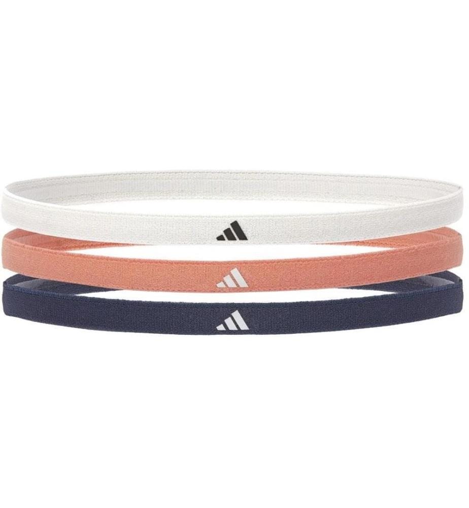 Adidas - Hairbands Dunkelblau/Hellorange/Weiss