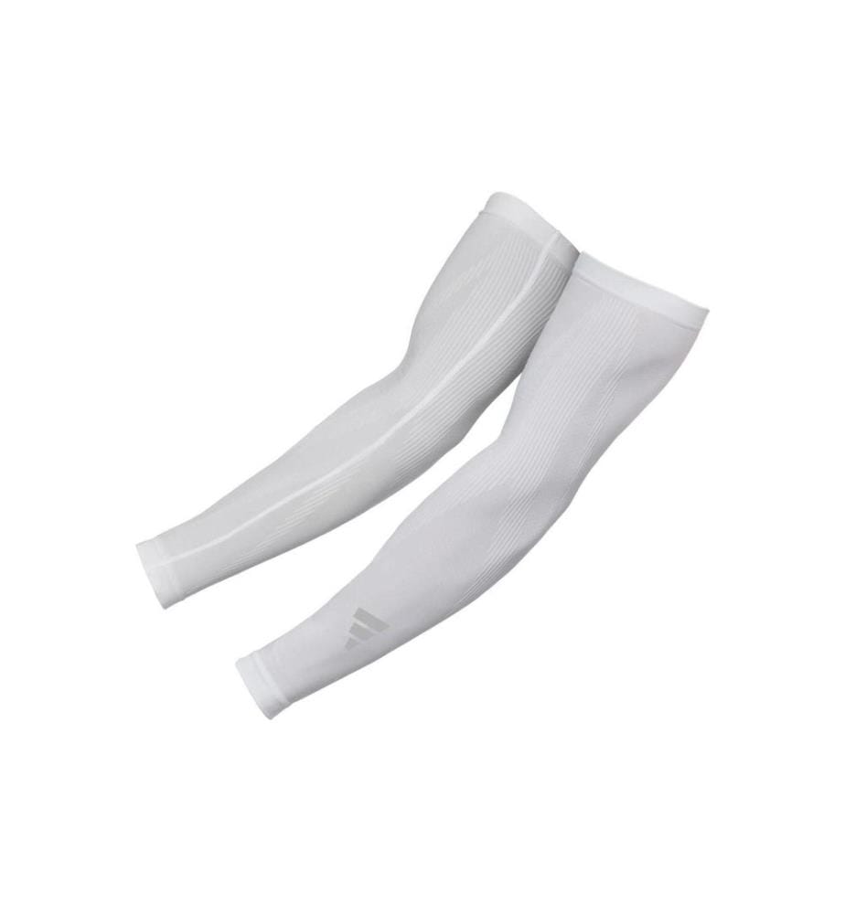 Adidas - Compression Arm Sleeves Blanc, L-XL