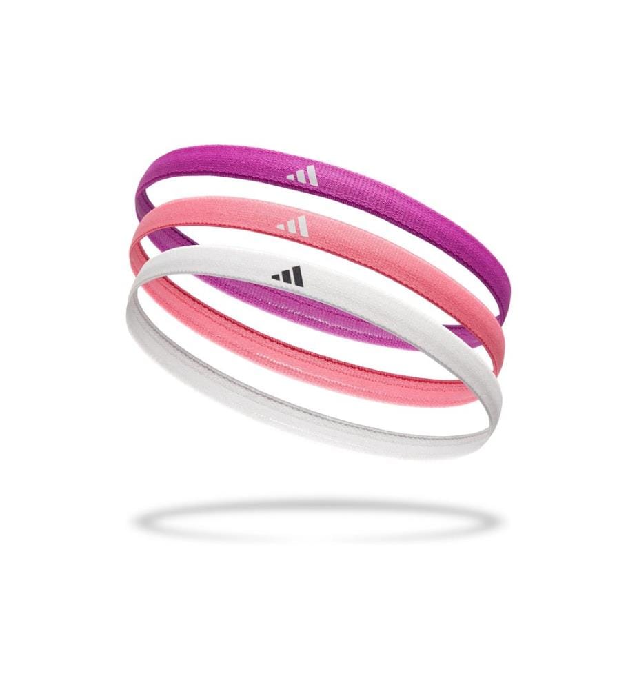 Adidas - Hairbands Violet/Rose/Blanc