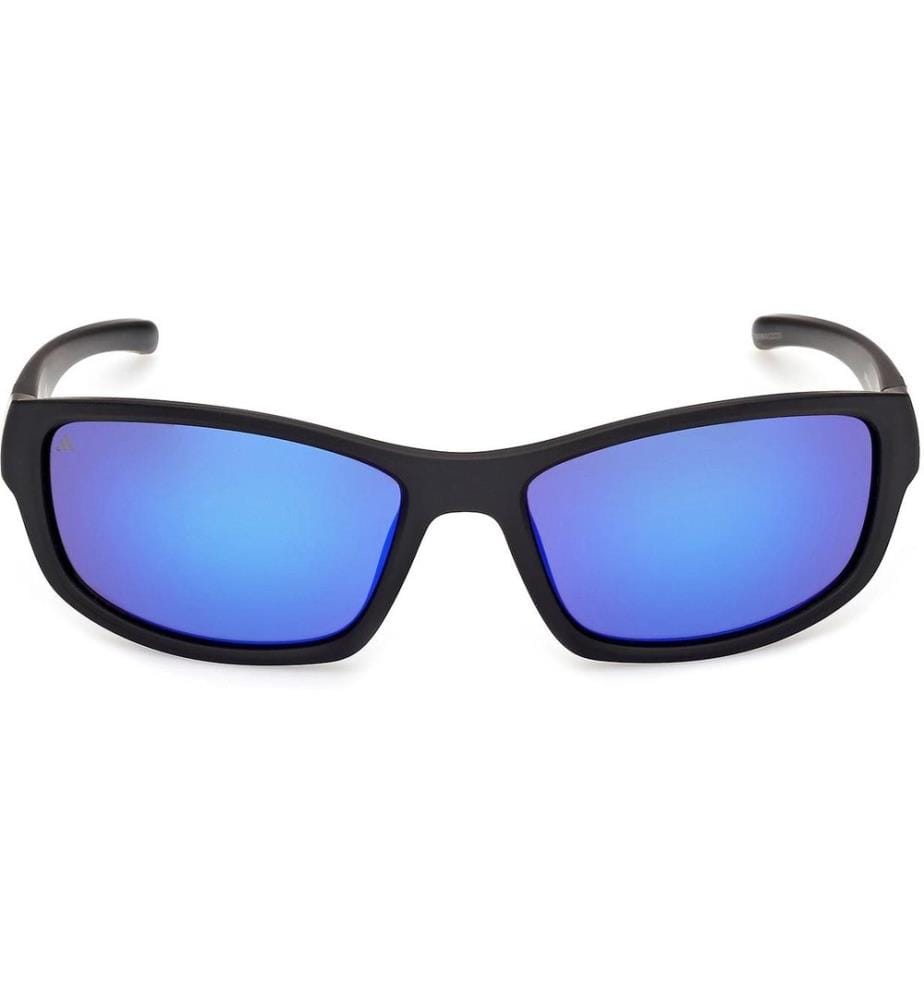 Adidas - ES0005 Lunettes de soleil Sport Matte Black, Blue Mirror