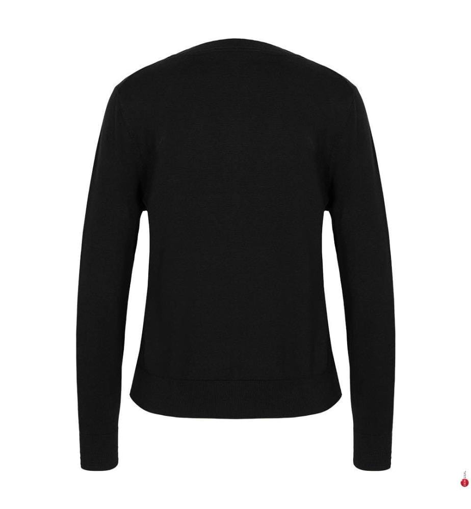 Strickjacke – Schwarz