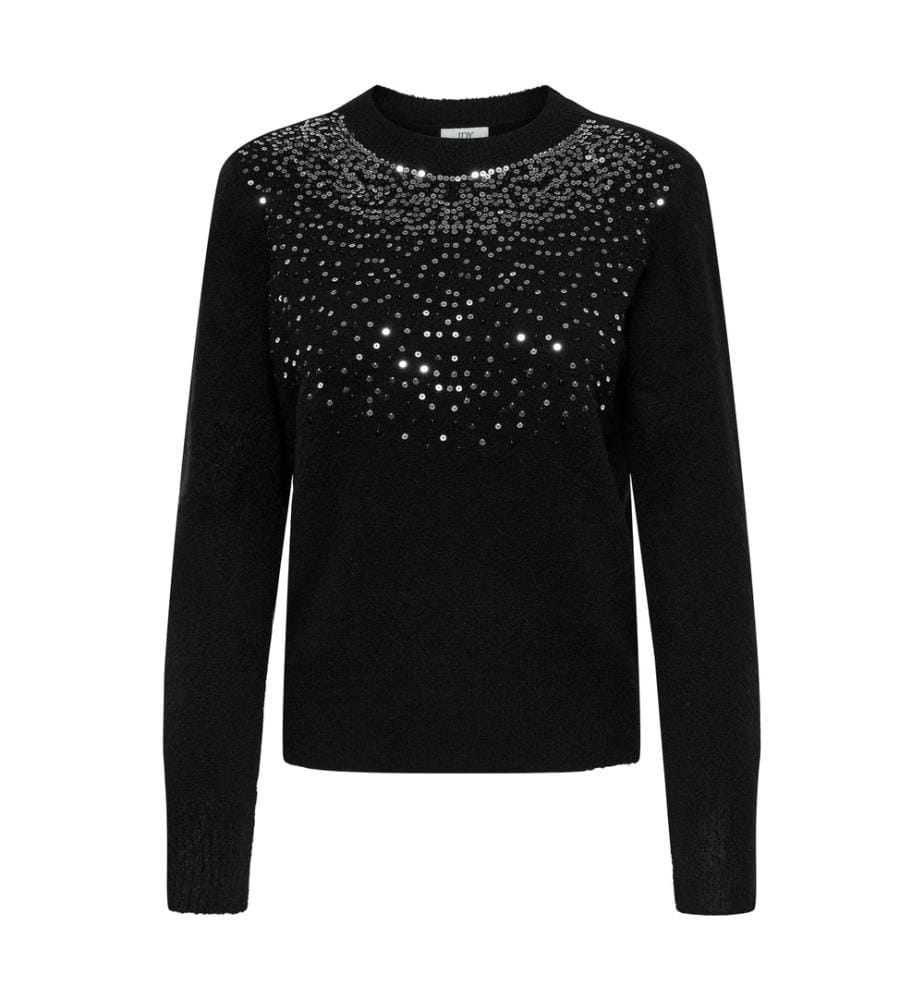 Pullover - Black DTM Sequins