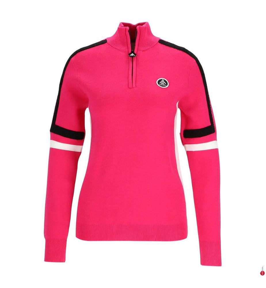 Rollkragenpullover - Fushia