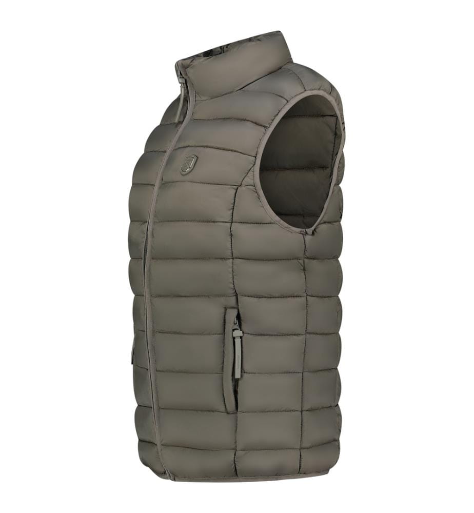 Sleeveless down jacket - Brown