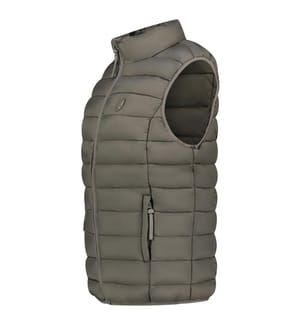 Sleeveless down jacket - Brown