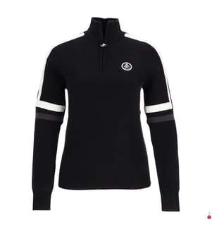 Rollkragenpullover - Schwarz