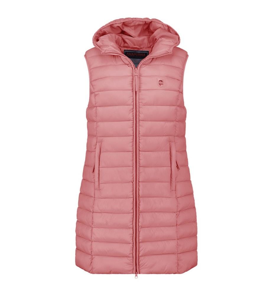 Sleeveless down jacket Vakitalana - Pink