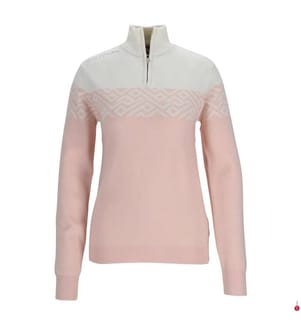 Rollkragenpullover - Rosa