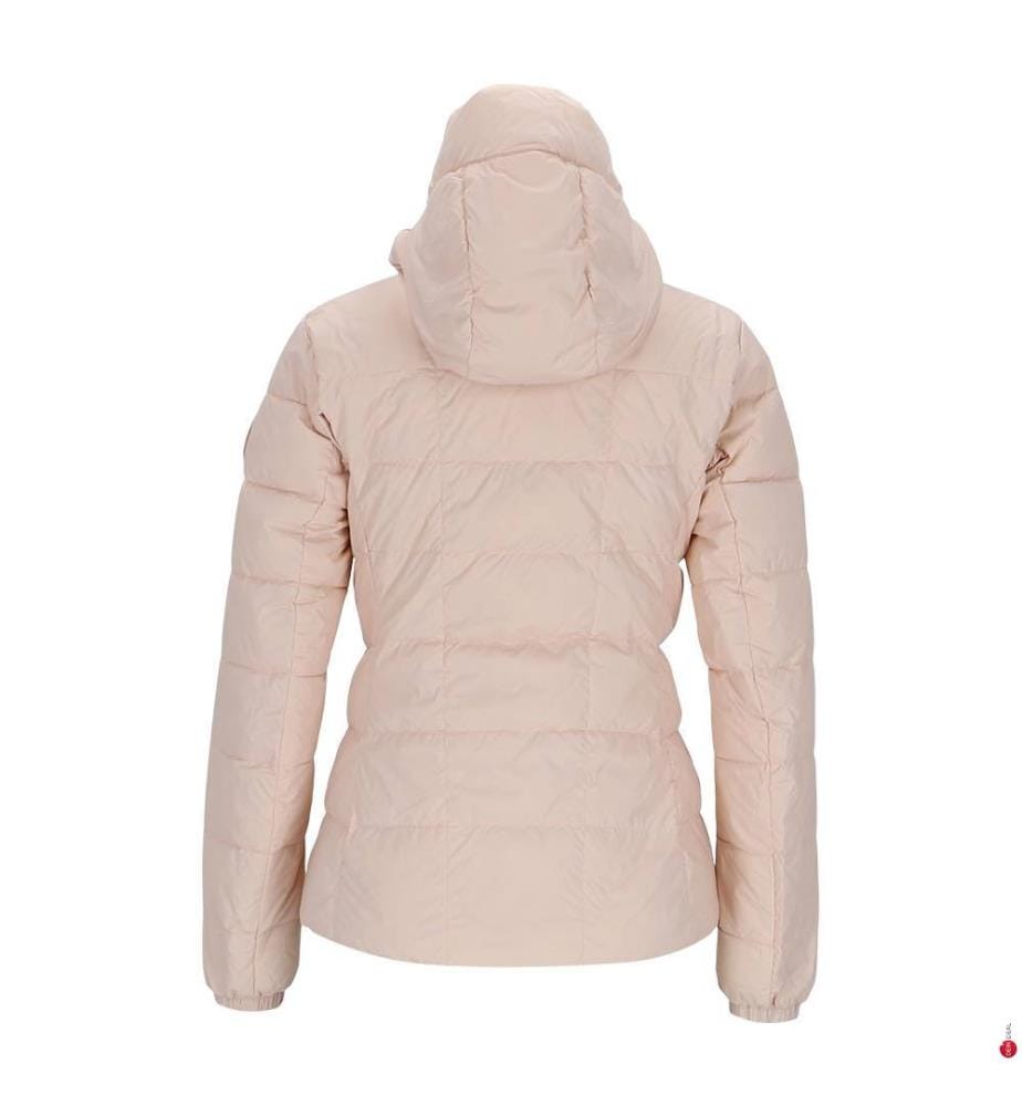 Abbott Tonal Label Down Jacket - Pink