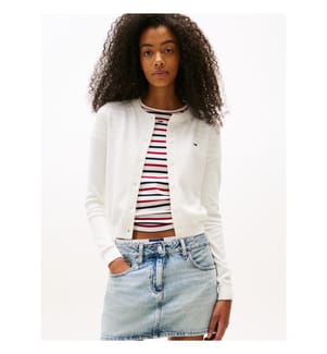 Strickjacke - Ecru