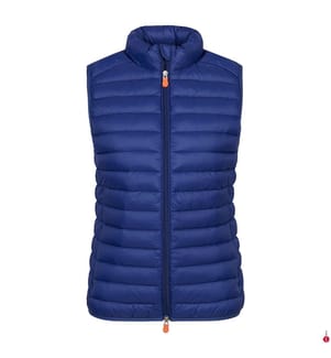 Sleeveless Quilted Jacket Charlotte - Blue