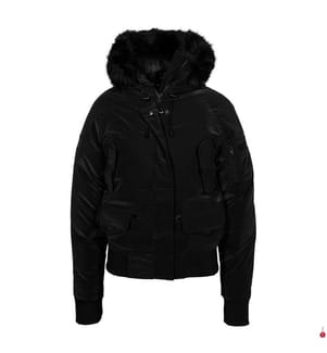 Blouson Ariella Glossy - Nero