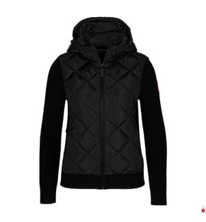 Jaquette HyBridge Quilted Knit - Noir