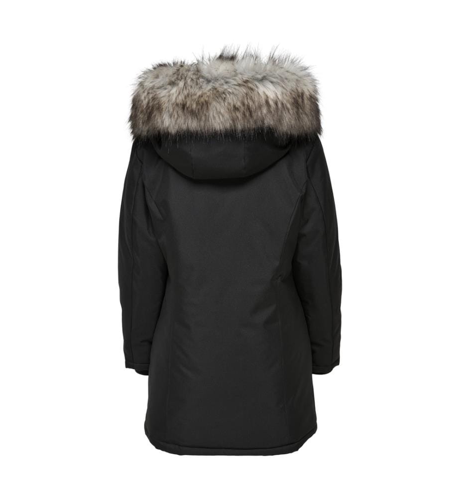 Parka - Fourrure naturelle noire