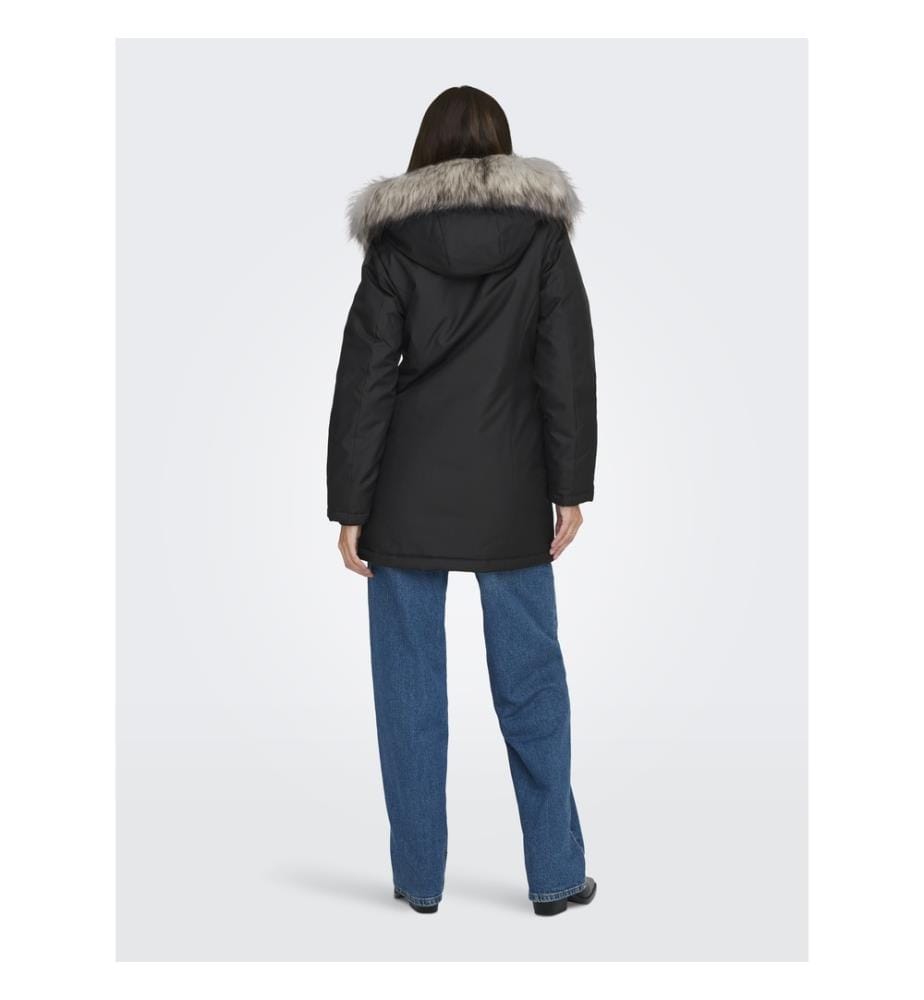 Parka - Fourrure naturelle noire