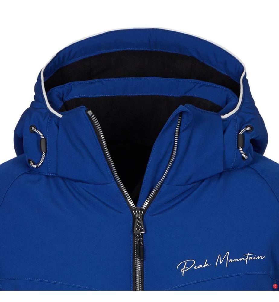 Giacca Softshell Afolir - Blu scuro e bianco