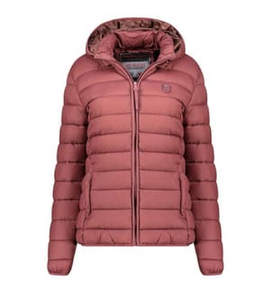 Giacca Amichoko da donna con cappuccio staccabile - Burgundy